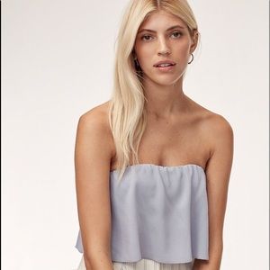 Aritzia Wilfred Bonaventure Top - Mauve